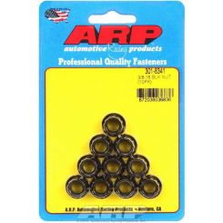 ARP Nut 12PT 3/8-16 Thread 7/16" Socket Chromoly Black 10pk