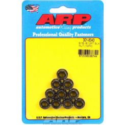 ARP Nut 12PT 5/16-18 Thread 3/8" Socket Chromoly Black 10pk