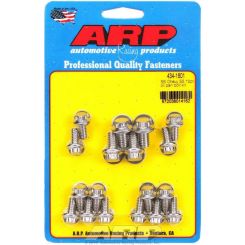 ARP Oil Pan Bolt 12PT SB Chev w/ Standard 2-Piece Pan Gasket S/S