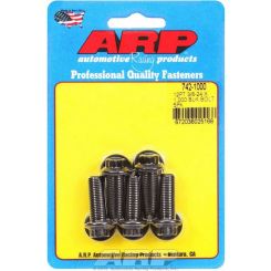 ARP Bolt Kit 12PT 3/8"-24 x 1.00" UHL w/ 3/8" Socket Black 5pk