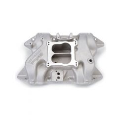 Edelbrock Intake Manifold Performer Dual Plane Aluminium Natural Square/S