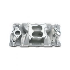 Edelbrock Intake Manifold Performer Air Gap Dual Plane Aluminium Natural