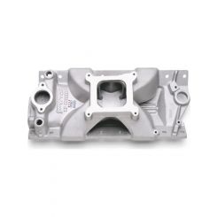 Edelbrock Intake Manifold Victor Jr. Single Plane Aluminium Natural Squar