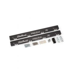 Edelbrock Fuel Rails Pro-Flo Xt Efi Aluminum Black Anodized Chevy Ls Pair
