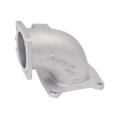Edelbrock Throttle Body Intake Elbow High Flow Aluminium 95mm Throttle Bo