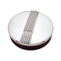 Edelbrock Air Cleaner Assembly Classic Series 14 in. Round Aluminium Poli