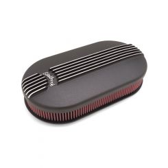 Edelbrock Air Cleaner Assembly Classic Series Dual-Quad Oval Aluminium B