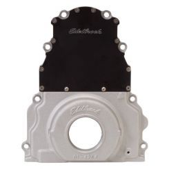 Edelbrock Timing Cover 2-Piece Aluminium for Models with Rear Mounted Cam