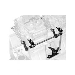 Edelbrock Throttle Linkage Kit Dual Quad Side Mount Universal Sbc Kit