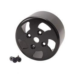 Edelbrock Water Pump Pulley Serpentine Billet Black For Edl-8896 Ls1 Ls6