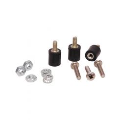 MSD Ignition Coil Vibration Mounts Rubber Black Set Of 3