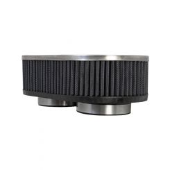 K&N Dual Flange Oval Marine Flame Arrestor Race Specific, Black