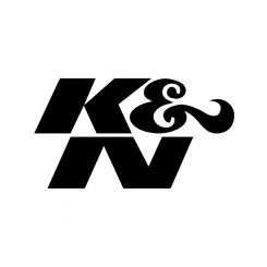 K&N Promotional Product Decal/Sticker Die Cut Black
