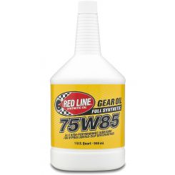 Redline MTL 75W85 GL-5 Gear Oil, 1 Quart Bottle [946ml]