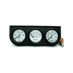 Auto Meter Gauge Kit  Autogage Console 2 1/16" Water Temp Voltmeter