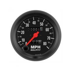 Auto Meter Speedo Z-Series 0-80 MPH 3 3/8" Analog Mechanical