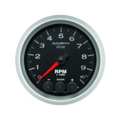 Auto Meter Gauge Elite Series Tacho"-Dash Progressive Shift Light Recall