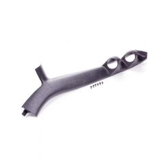 Auto Meter Gauge Pod Dual 2 1/16" Black ABS Ford Hard Top