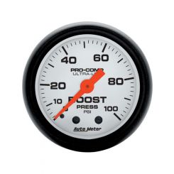 Auto Meter Gauge Phantom Boost Pressure 0-100 PSI 2 1/16" Analog Mechanic