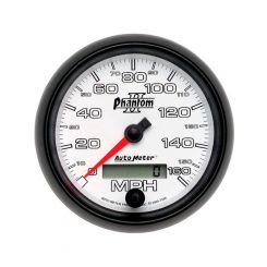 Auto Meter Speedo Phantom Ii 0-160 MPH 3 3/8" Analog Electrical