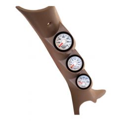 Auto Meter Gauge Kit Analog Triple A-Pillar Mount Boost Pyrometer Dodge C