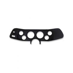 Auto Meter Gauge Panel ABS Plastic Black Four 2 1/16" Holes Two 3 3/8" Ho