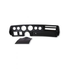 Auto Meter Gauge Panel ABS Plastic Black Four 2 1/16" Holes Two 3 3/8" Ho