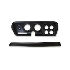 Auto Meter Gauge Panel ABS Plastic Black Four 2 1/16" Holes Two 3 3/8" Ho