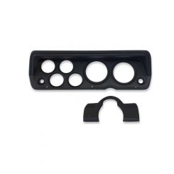 Auto Meter Gauge Panel ABS Plastic Black Four 2 1/16" Holes Two 3 3/8" Ho