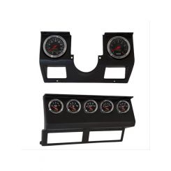 Auto Meter Gauge Kit"-Dash ABS Plastic Black Jeep Kit