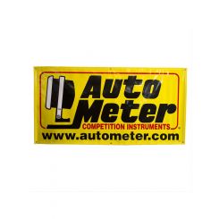Auto Meter Banner Race - Large (6Ft) Yellow 'Competition instruments'