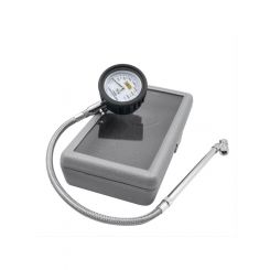 Auto Meter Gauge Tire Pressure 0-150PSI Analog Mechanical HD Dual Foot