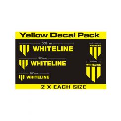 Whiteline W-Whiteline Decal Pack - Yellow