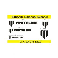 Whiteline W-Whiteline Decal Pack - Black