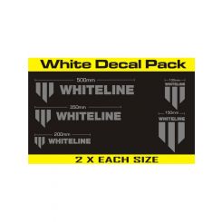 Whiteline W-Whiteline Decal Pack - Silver