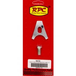 RPC Chrome Steel Distributor, Clamps For Chev 1963-On V8, (Billet Alloy