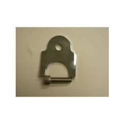 RPC Chrome Steel Distributor, Clamps For Pontiac, Includes Hold Down St
