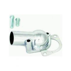 RPC Chrome Steel Thermostat, Housing, Gasket Stylefits, S/B & B/B Chev