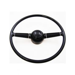 RPC 1940 Ford Replica, Steering Wheel, 15" Diameter, Plain With V8, Log