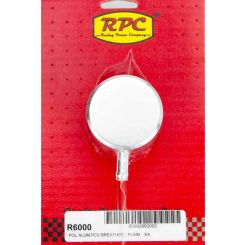 RPC Alloy Pcv Push-In, Breather With 1" Neck, Polished Finish, Plain St
