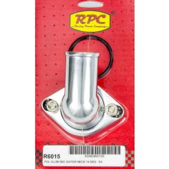RPC Polished Alloy Swivel, Thermostat Housing, O-Ring, Style, Fits 1966