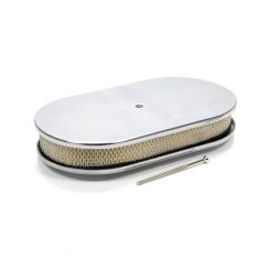 RPC Polished Oval Air, Cleaner Assembly, 15" X 2" With Paper Element