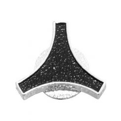RPC Air Cleaner Wing Nut Large, Deluxe With Black Top &, Chrome Steel W