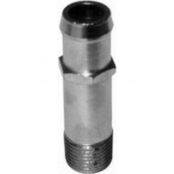 RPC Alloy Chrome Water, Pump Fitting, Fits S/B, & B/B Chev With 3/4", H