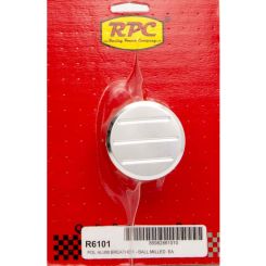 RPC Alloy Push-In Air, Breather With 1" Neck, Polished Ball Milled Styl
