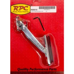 RPC Alloy Throttle Pedal, With Rubber Insert (Polished, Finish), Alloy
