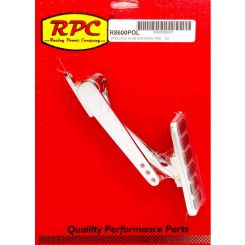 RPC Alloy Throttle Pedal, With Rubber Insert (Polished, Finish), All