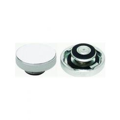 RPC Chrome Alloy Radiator, Cap, Plain Style, 16Lbs