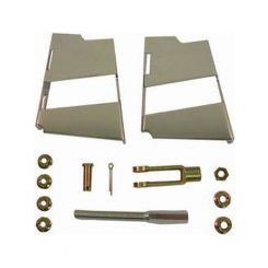 RPC Chrome Brake Booster, Bracket, w/Mounting Hardware