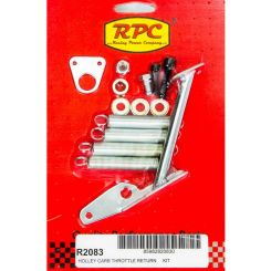 RPC Chrome Steel Carb, Mount Throttle Return Kit, Suit Holley 2300 / 23